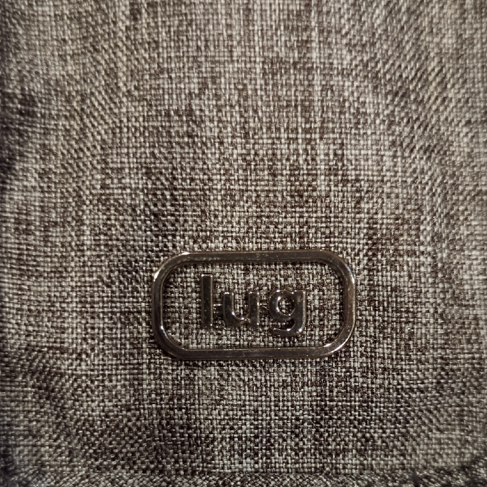 Lug Drizzle Mini Zip Storage Pouch - Heather Grey - NWT - Picture 3 of 6